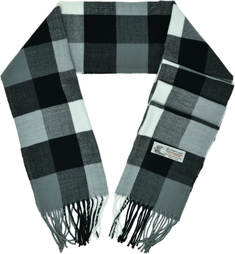 Glory Max Scottish Stewart Tartan Plaid Luxurious Winter Scarf Soft Cashmere Feel 72"x12" - Image 2